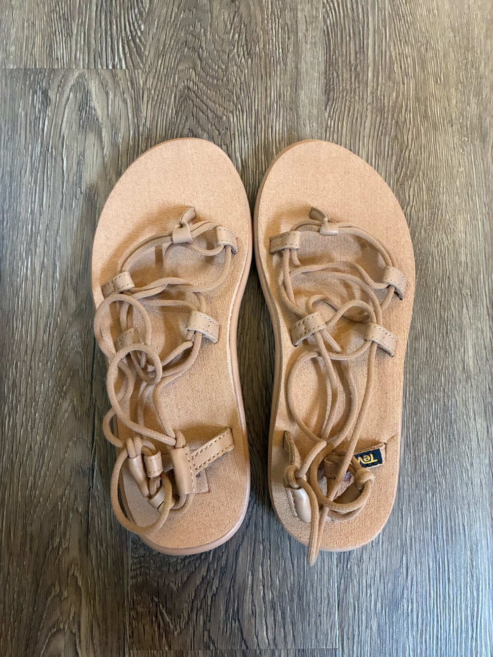Teva Voya Infinity Sandals in Tan - Picture 7 of 9